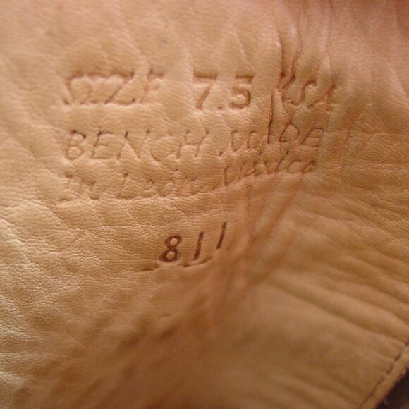 BED STU Manchester $395 Distressed Leather Riding Boots 7.5 - Made in MEXICO - Picture 8 of 10